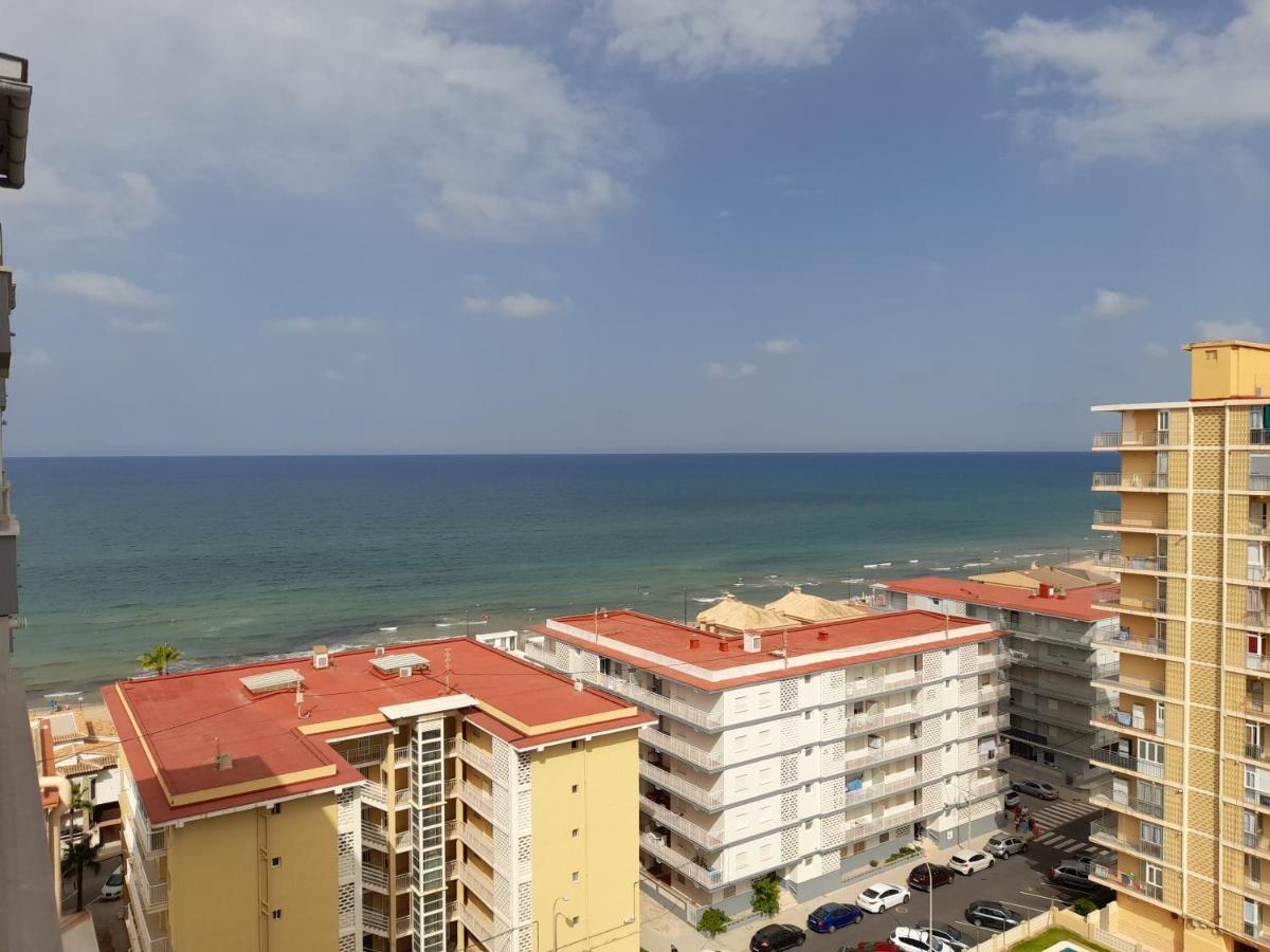 Apartamento Vistas Al Mar, 11 Planta, 50M Playa!! Miramar Kültér fotó