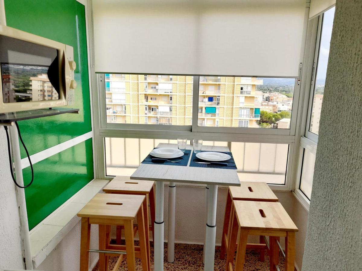 Apartamento Vistas Al Mar, 11 Planta, 50M Playa!! Miramar Kültér fotó