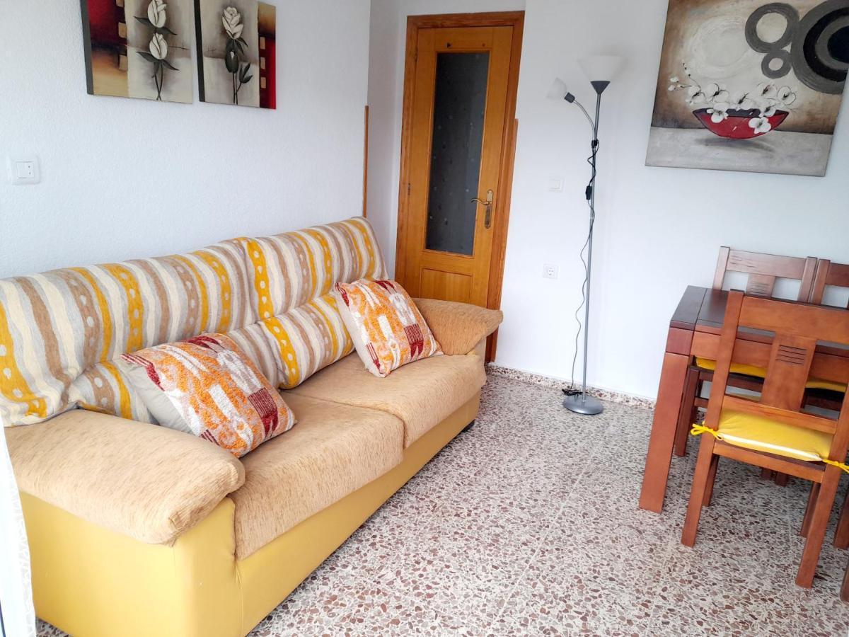Apartamento Vistas Al Mar, 11 Planta, 50M Playa!! Miramar Kültér fotó