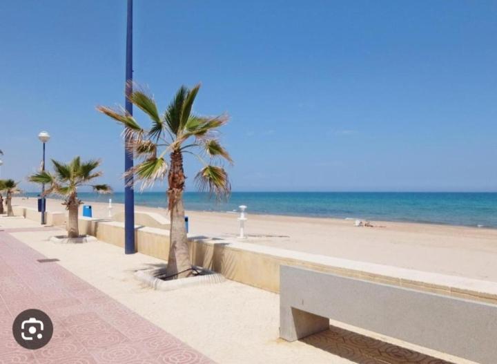 Apartamento Vistas Al Mar, 11 Planta, 50M Playa!! Miramar Kültér fotó