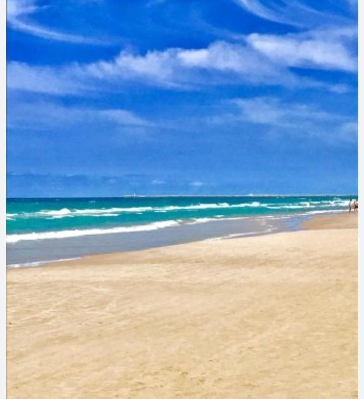 Apartamento Vistas Al Mar, 11 Planta, 50M Playa!! Miramar Kültér fotó