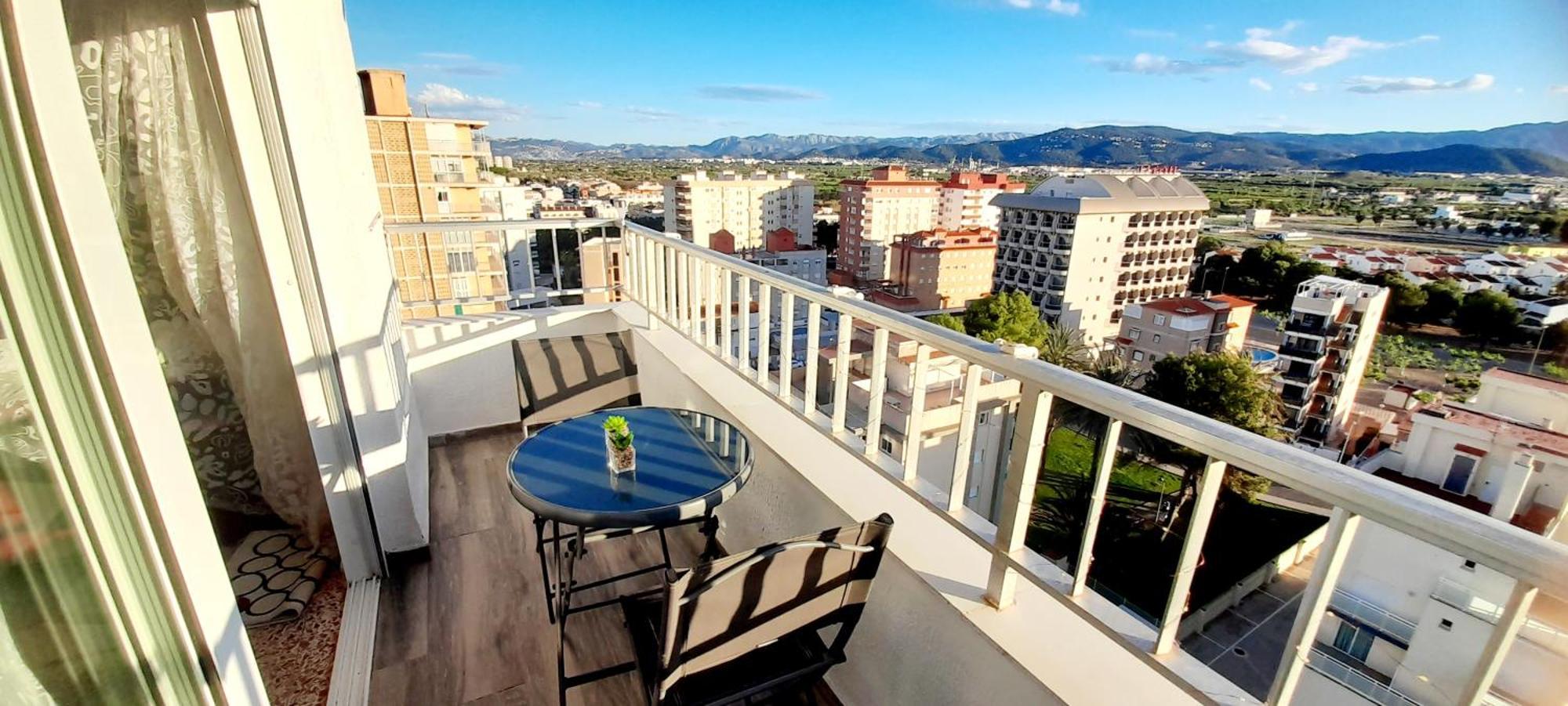 Apartamento Vistas Al Mar, 11 Planta, 50M Playa!! Miramar Kültér fotó