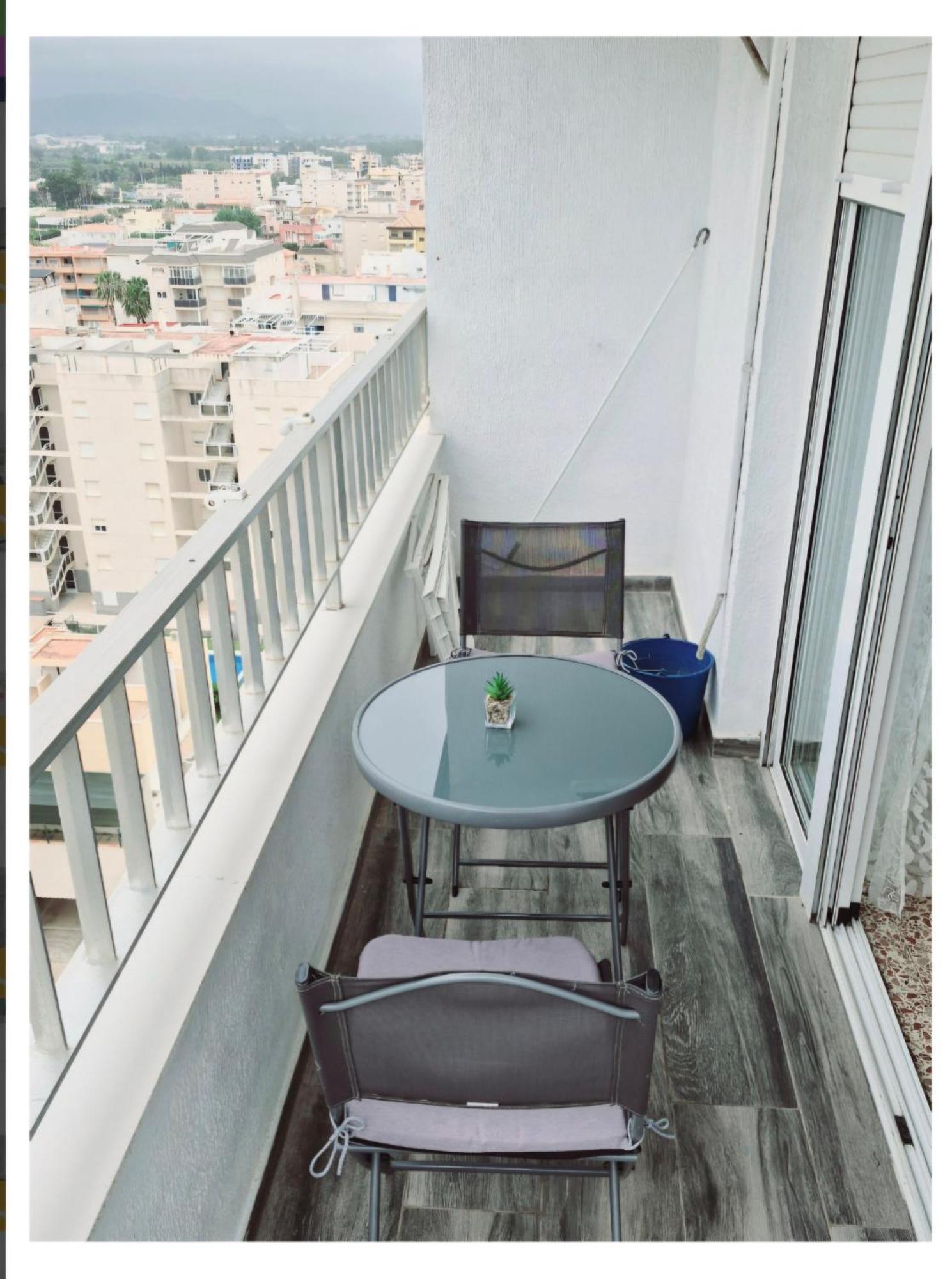 Apartamento Vistas Al Mar, 11 Planta, 50M Playa!! Miramar Kültér fotó